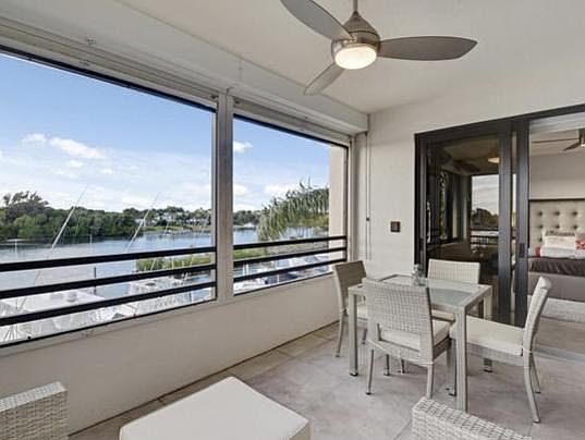 Lanai with intercoastal view