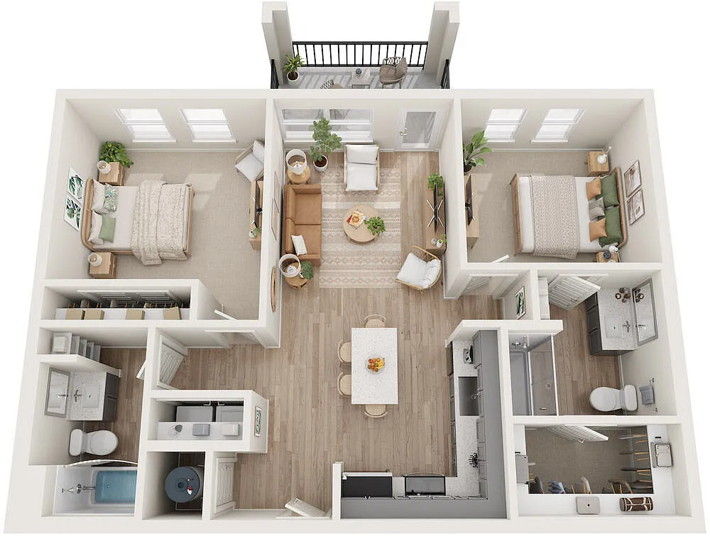 Floor plan B1