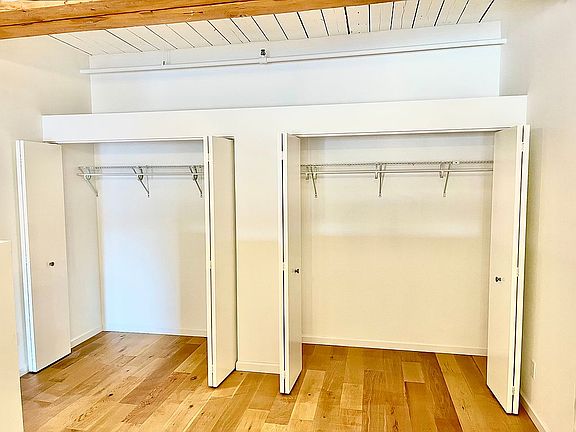 Massive bedroom closet