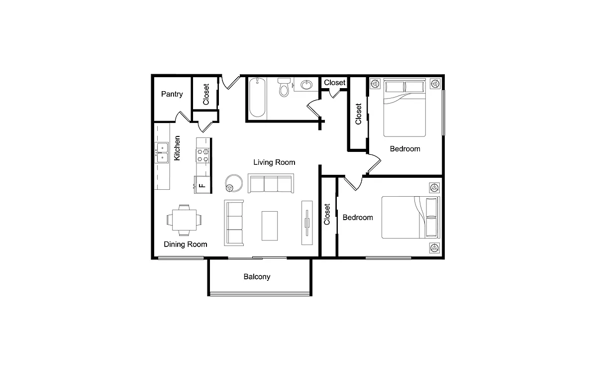 Floor plan B2