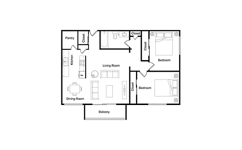 Floor plan B2