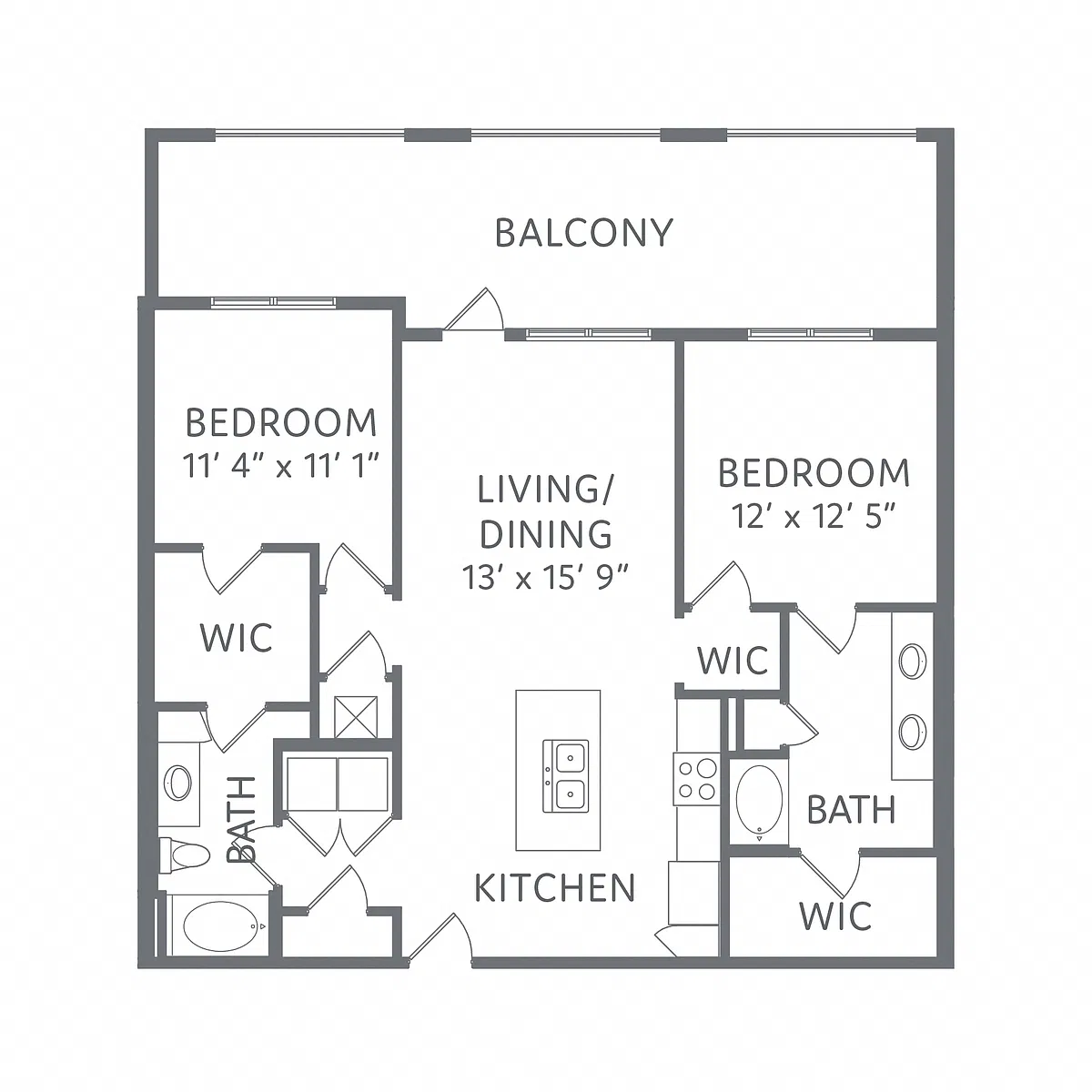Floor plan The Inlet