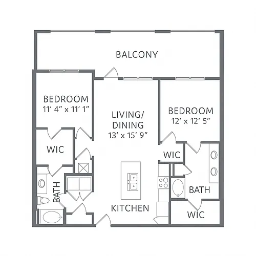 Floor plan The Inlet