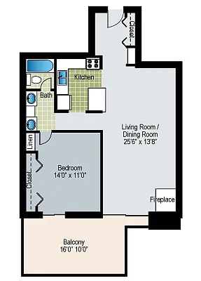 Floor plan Thames