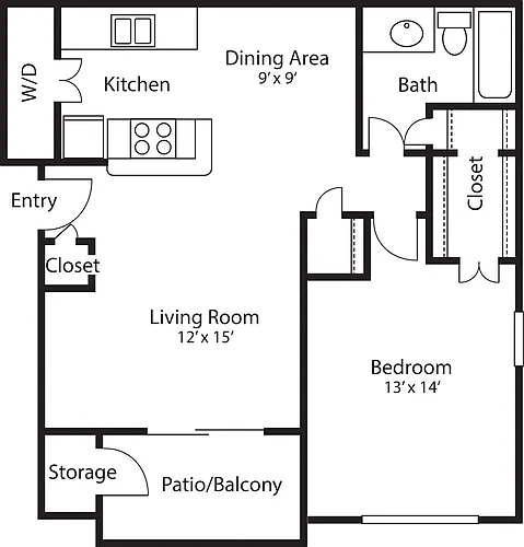 Floor plan Granite_noFireplace