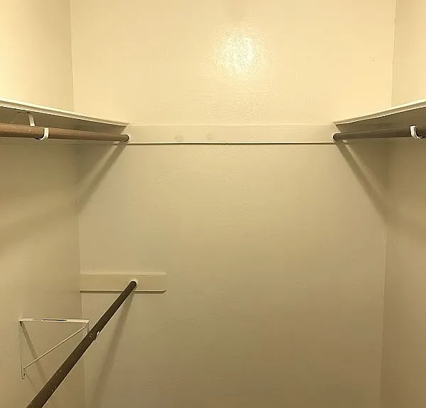 Master bedroom closet
