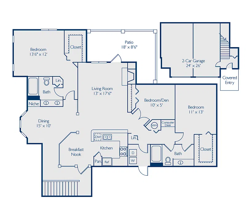 Floor plan Magnolia