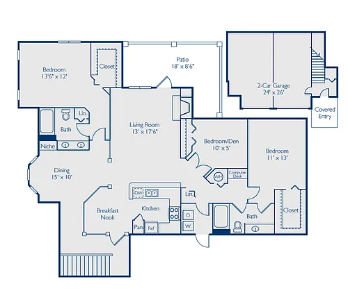Floor plan Magnolia-Reno