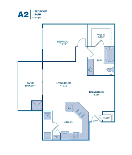 Floor plan A2