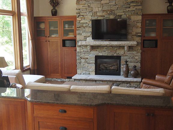 fireplace & entertain buffet