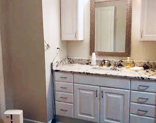 Primary bathroom 