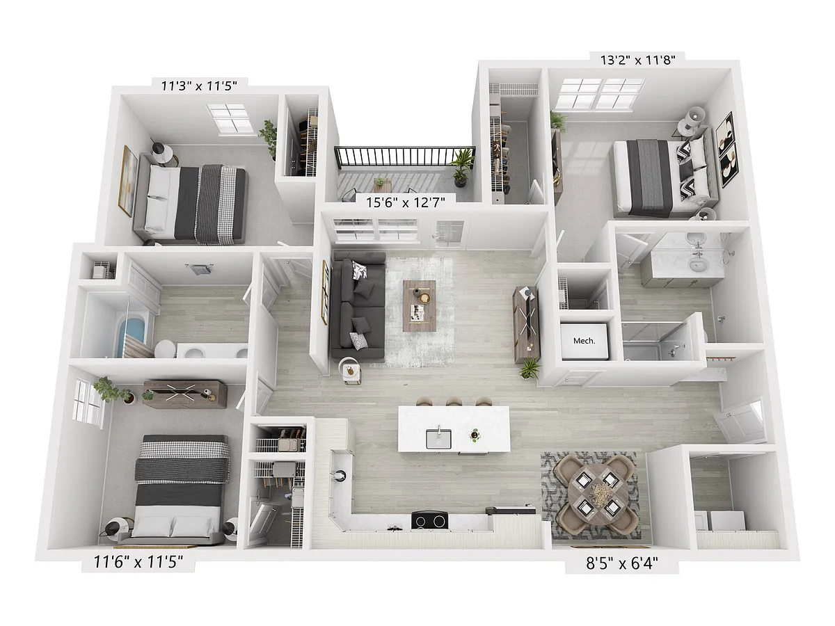 Floor plan C1