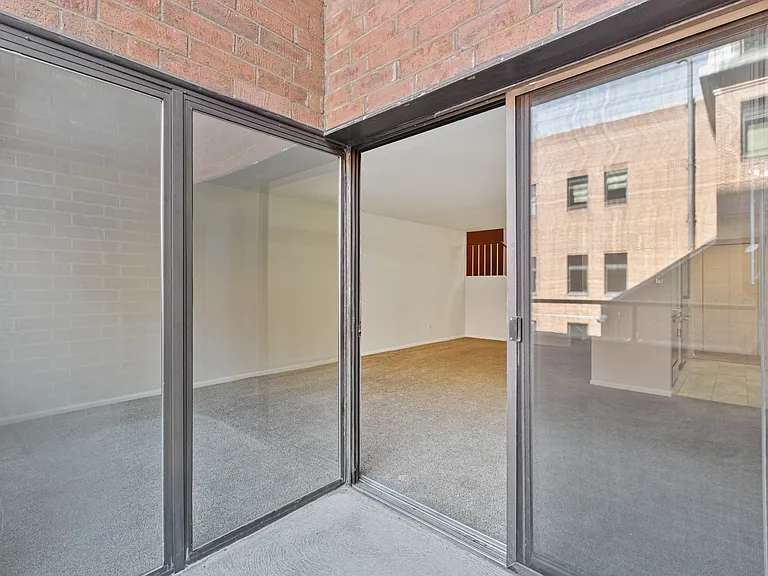 Outdoor balcony on first floor