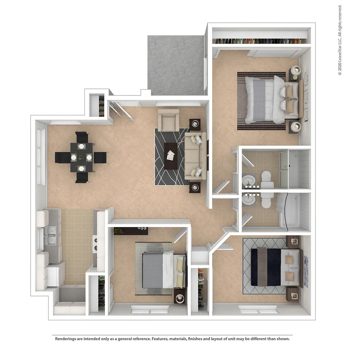 Floor plan Plan B