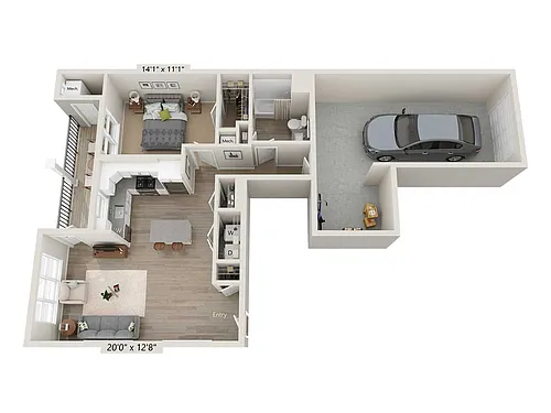 Floor plan A1-848