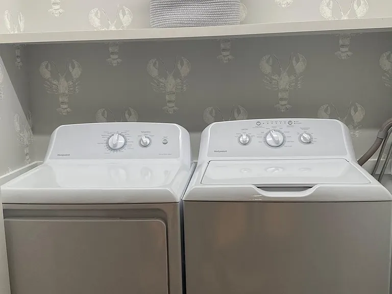 1st floor laundry of kitchen