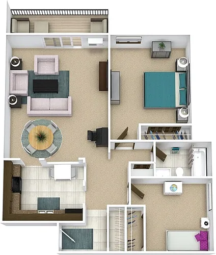 Floor plan Lafayette