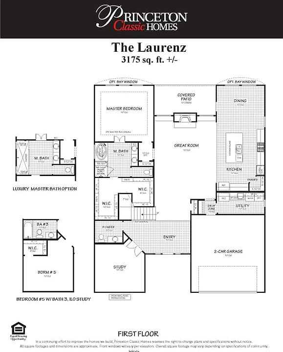 1st Floor Standard with Options