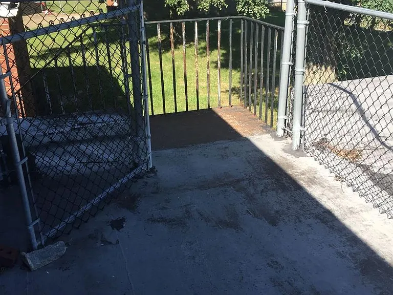 UPPER DECK OFF OF LAUNDRY ROOM
