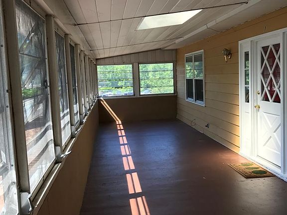 Enclosed porch. Great extra room.