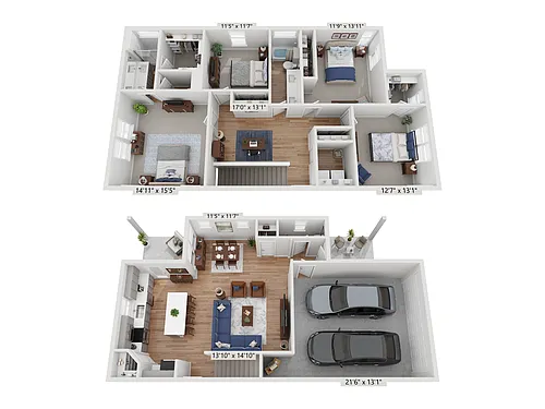 Floor plan The Catalina