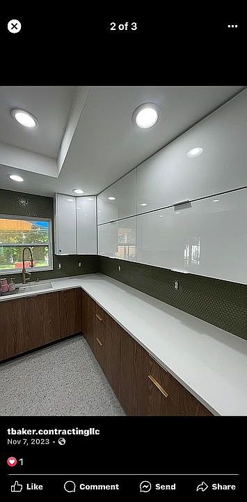 Open modern kitchen 