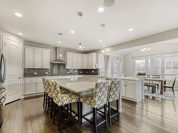 Kitchen and Colorado room (sun room)