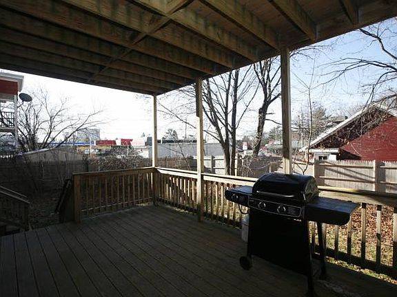 Backdeck overlooking yard