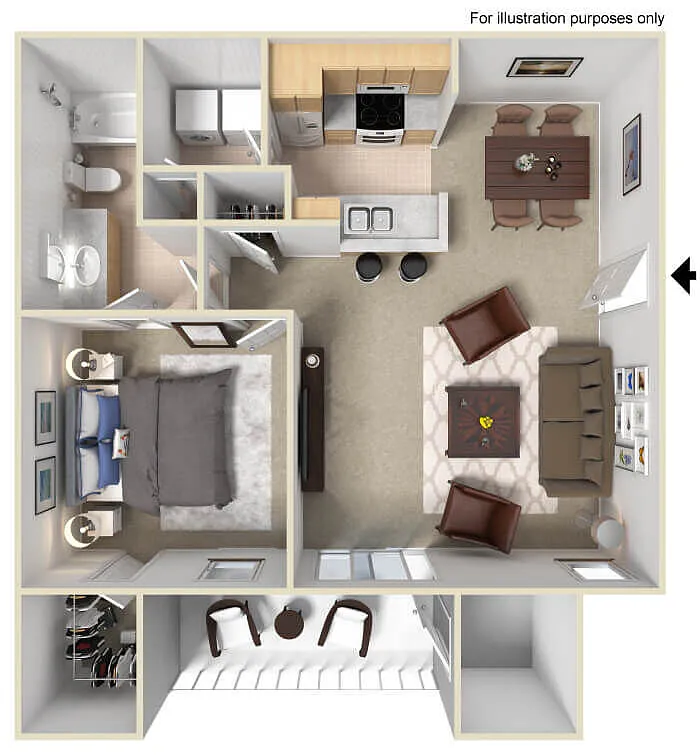 Floor plan The Essex