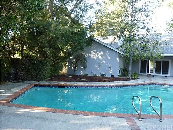 Large Back Yard With Pool