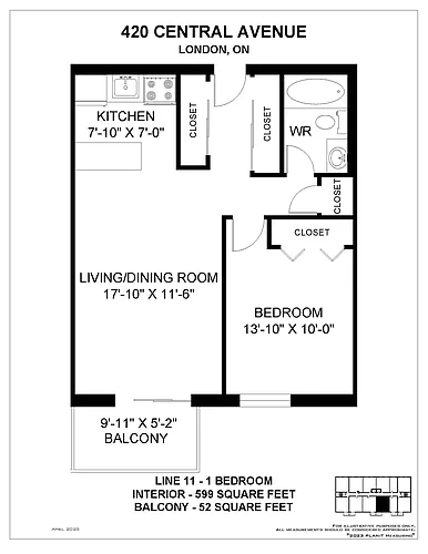 Floor plan 2011