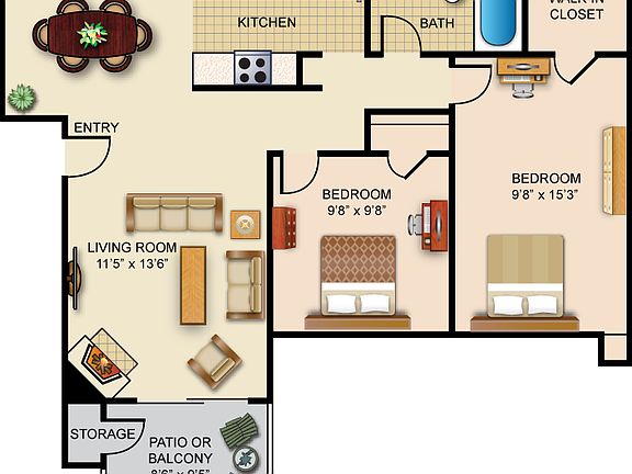 2nd image of 5475 Repecho Dr APT 202