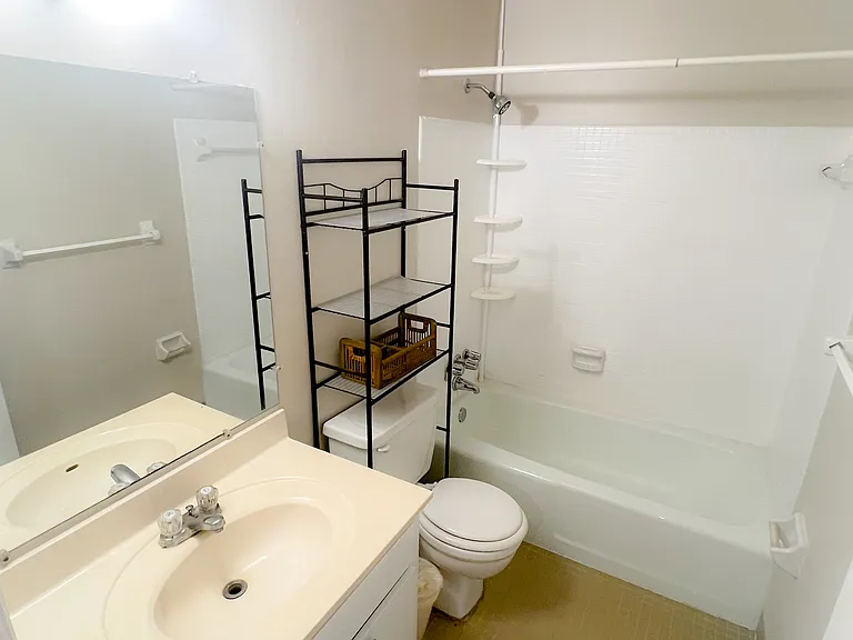 Unit is unfurnished and photos are staged. Furniture not included.