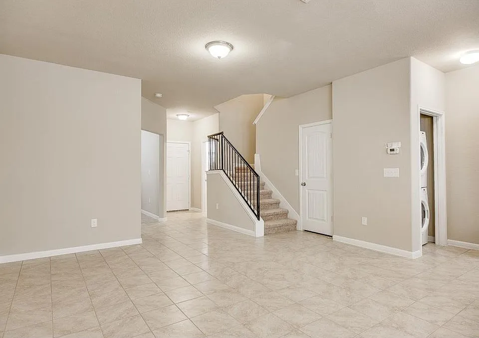 Great Room Stairs & Utility Area