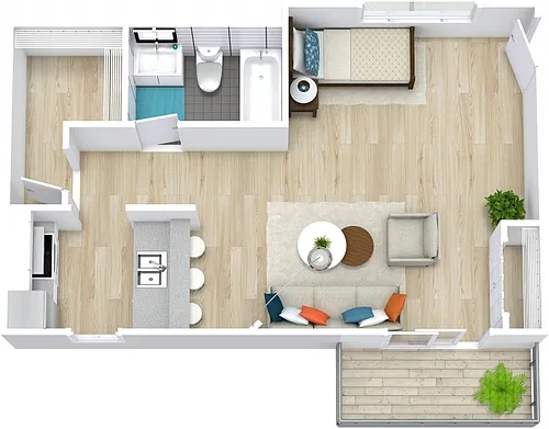 Floor plan The Palm