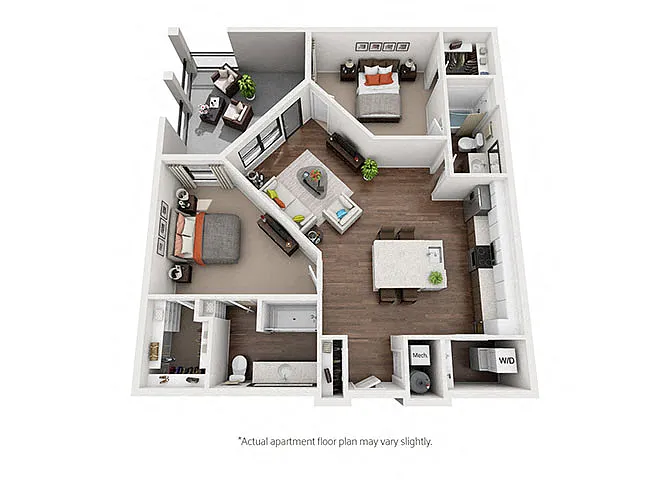 Floor plan B3