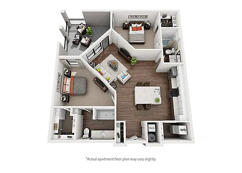 Floor plan B3