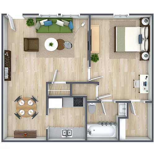 Floor plan Model A