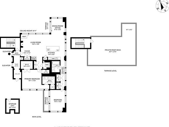 2nd image of 245 W 19th St Penthouse 4