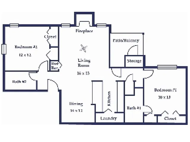 Floor plan Willow