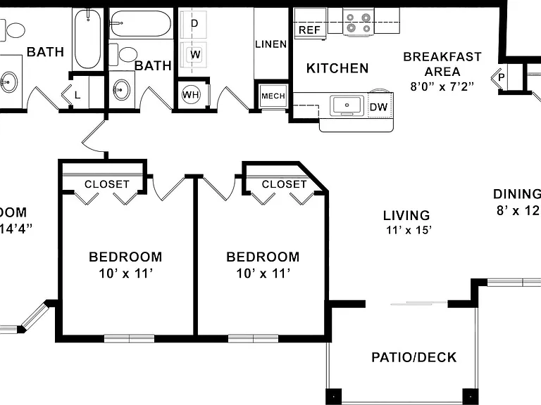 Ranch Lake Apartments — Photo 40