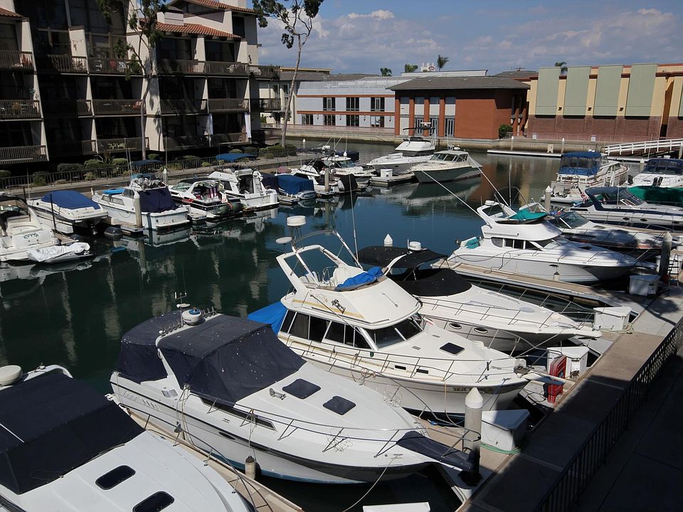 View of picturesque marina from your private balcony!