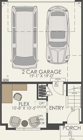 First Floor 2 br 2.5 ba