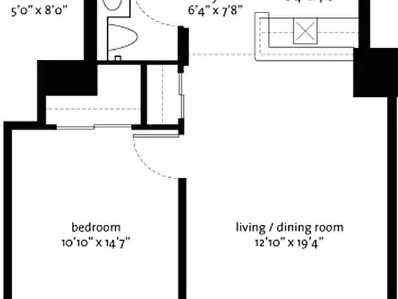 2nd image of 150 Nassau St APT 9C