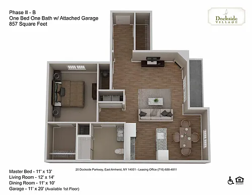 Floor plan Phase II - 1B