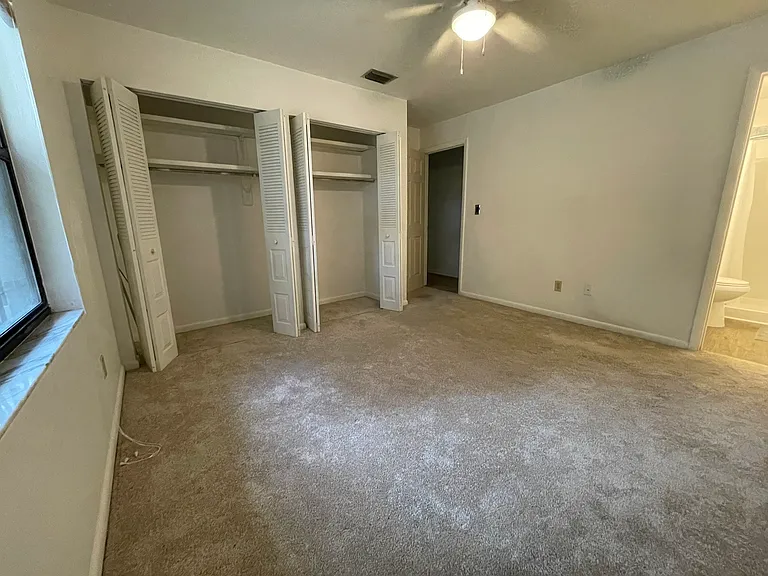 Primary (master) bedroom, has private bathroom.