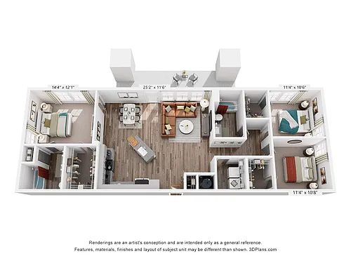 Floor plan INFERNO