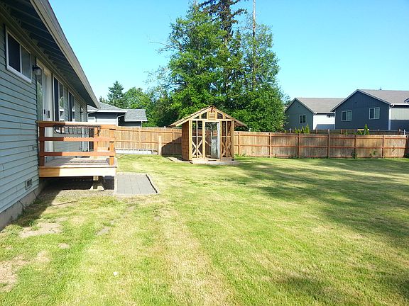 Backyard deck