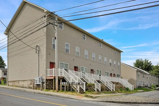 front of property