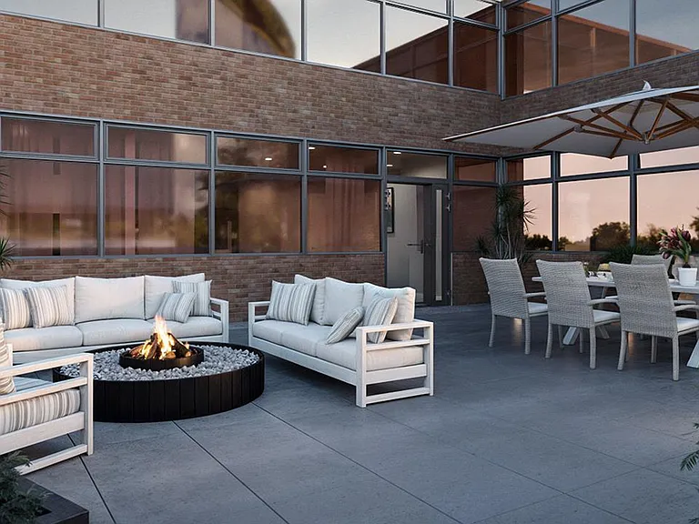 One Bedroom with Terrace patio area